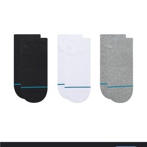 STANCE UNISEX LOW HEIGHT MULTI PACK OF THREE THE ICON 3 PACK NWT